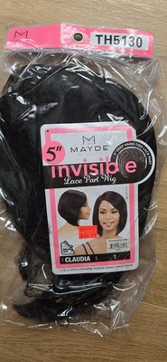 MAYDE BEAUTY SYNTHETIC 5 '' INVISIBLE LACE PART WIG - Claudia 