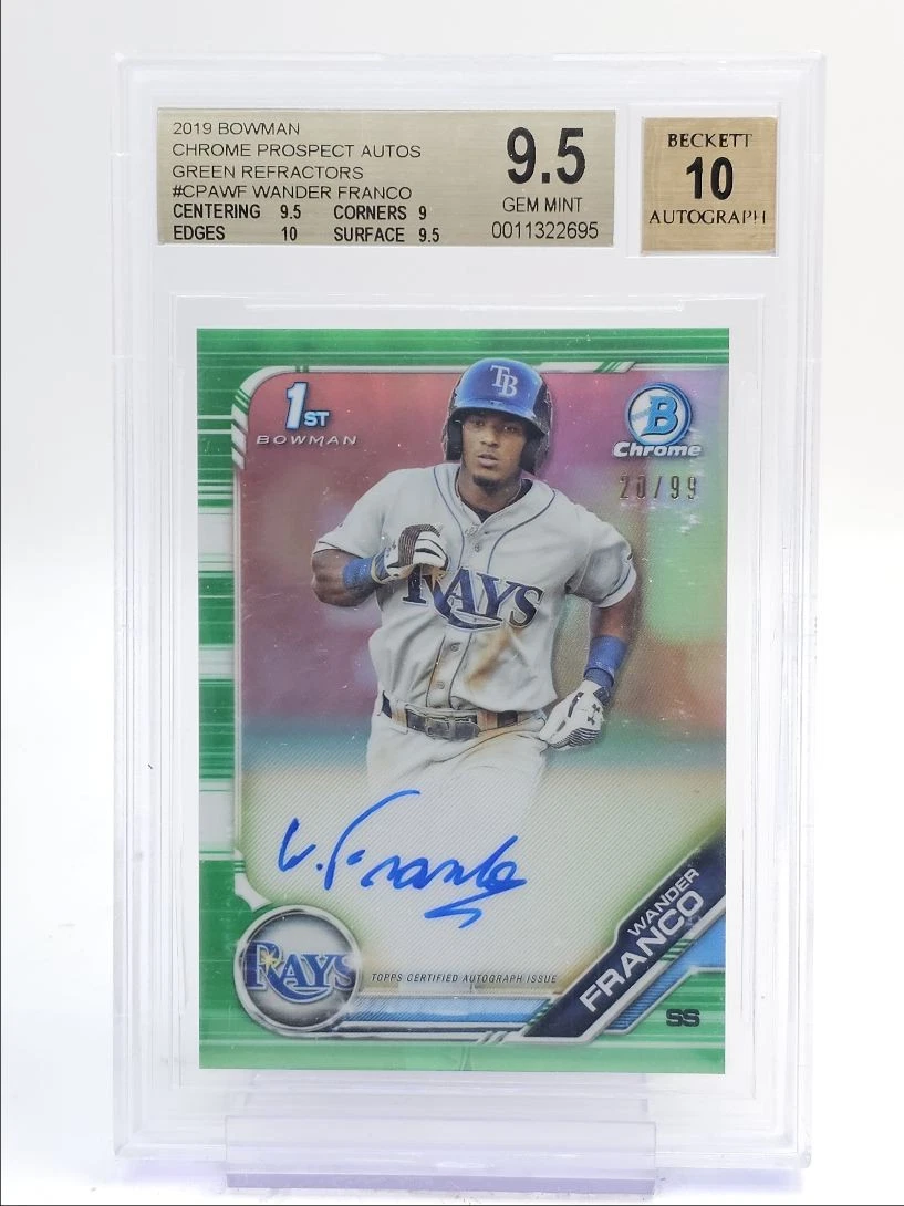 2019 Wander Franco Baseball Trading Cards for sale | eBay