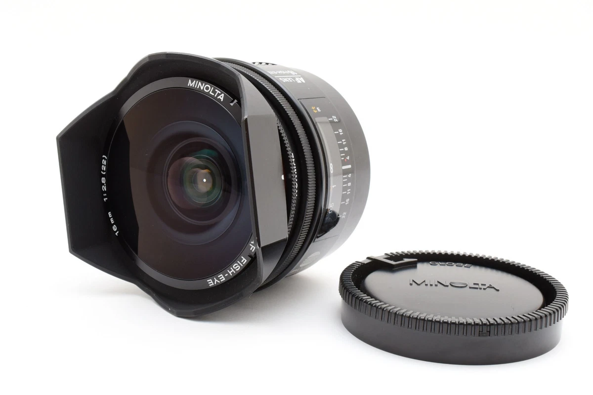 Minolta Fisheye 16mm Focal Camera Lenses for sale | eBay