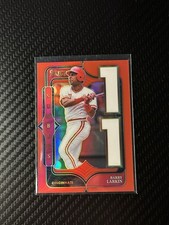 2025 Panini Select Baseball BARRY LARKIN Numbers Red Prizm /99 #22