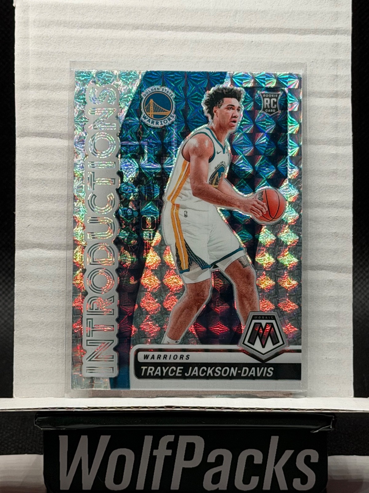 2023-24 Panini Mosaic - Introductions Trayce Jackson-Davis #5 Mosaic Prizm (RC)