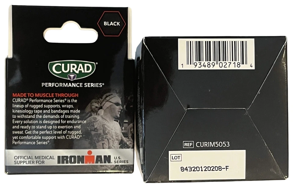 2 Новый CURAD производительности серии черный повязка надежном спортивная лента самоклеящаяся приоритет - Изображение 3 из 4