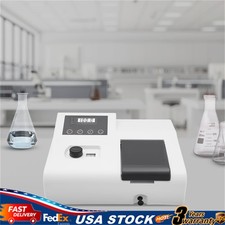 Visible Spectrophotometer Spectrometer Digital 350-1020nm Laboratory Equipment