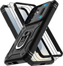 2PCS Case  Screen Protector for Samsung Galaxy S26 with Camera Cover  Kickstan