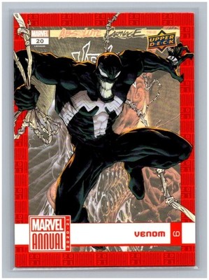 2020-21 Marvel Annual #6 Venom Base Set Eddie Brock Spider-Man Upper Deck Card