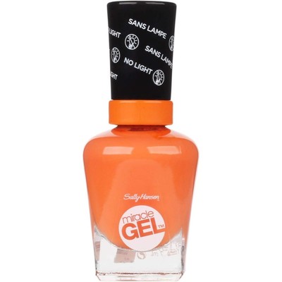 Sally Hansen 300 Electra-Cute Miracle Gel Nagellack, ein reichhaltiges Orange (2er Pack)