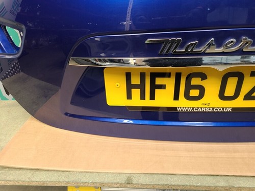 Maserati Ghibli M157 Boot Lid Blue Emotion *1256 670004957 - Picture 6 of 23