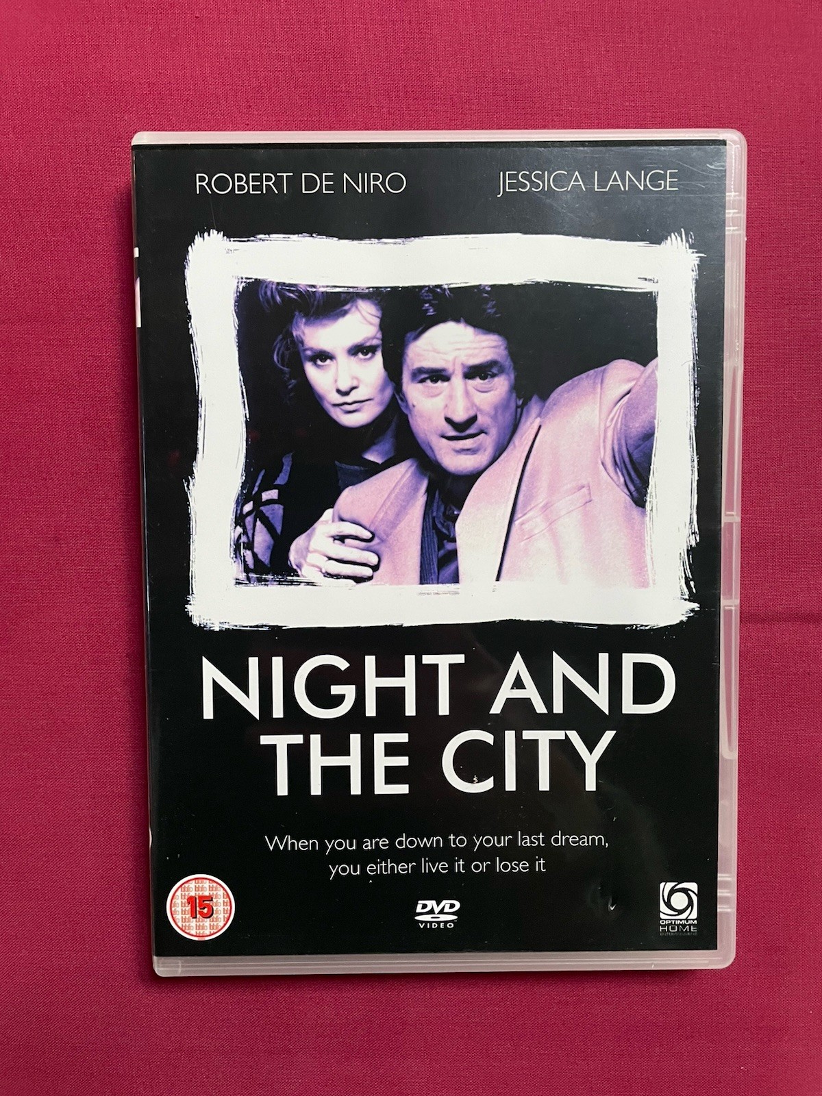 Night And The City (DVD, 2007) Robert De Niro, Jessica Lange - Region 2