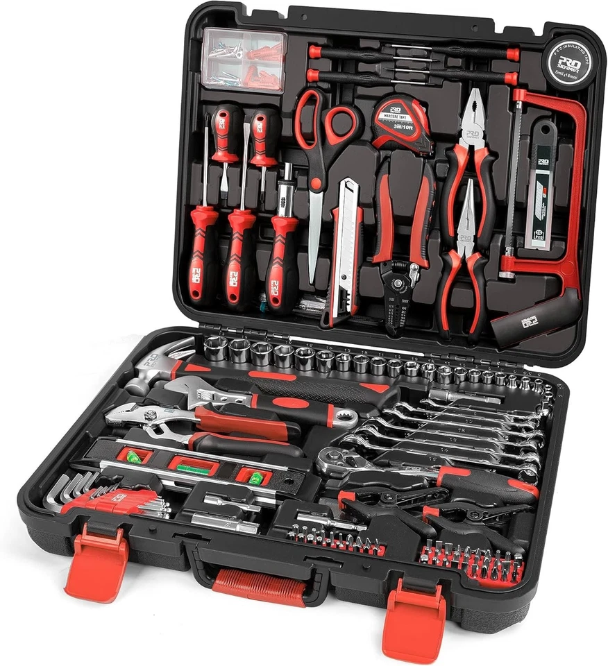 Complete 259-Piece Tool Set with Durable Plastic Storage for DIY Projects - Image 3 of 4