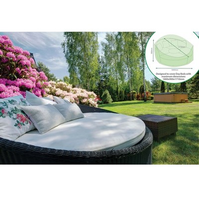 Garten Outdoor Wasserdicht Grün Tagesbett Liege Sofa Stuhl Abdeckung Schutz