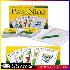 Play Nine - The Card Game of Golf - Traditional Family Friendly Party Game for A