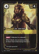 Leona - Determined Rare Origins 238/298 NM