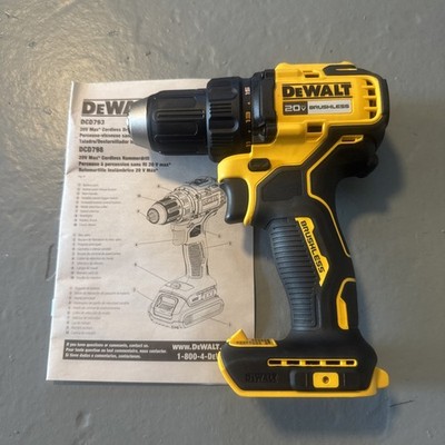 New DeWALT DCD793B 20V MAX Brushless Li-ion 1/2'' Cordless Compact Drill Driver