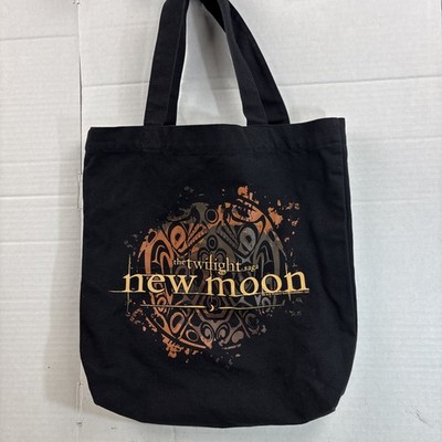 VTG Y2K Twilight Saga New Moon Tote Bag Quileute Tattoo w/ Zip Change Pocket EUC