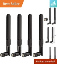 Omni-Directional 4G LTE Antenna 4-Pack for Routers and Security Cameras