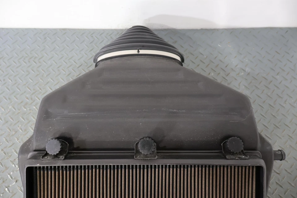 90-96 Chevy C4 5.7L OEM caixa de limpador de ar com tubo de admissão/base/tampa e filtro K&N - Imagem 3 de 4