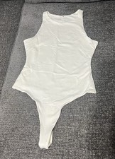 BP women s Small White Bodysuit