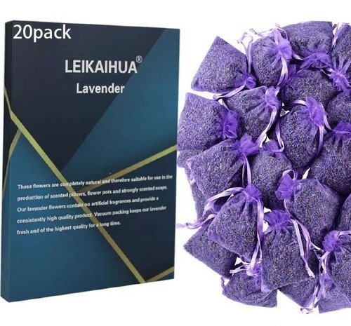 20X Lavender filled bags drawers,(7x9cm) wardrobe fresheners，lavender moth