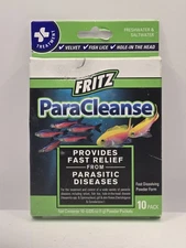 Fritz Aquatics ParaCleanse Parasitic Disease Treatment  10 count Exp 10/26
