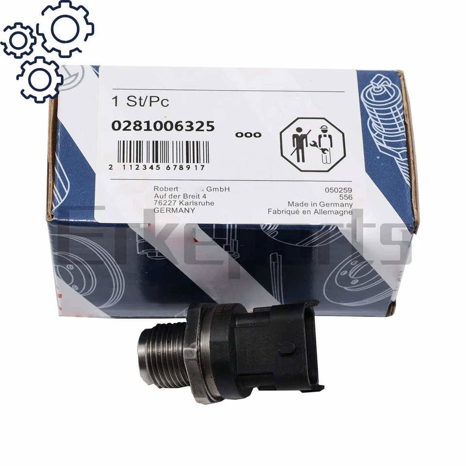 Fuel Rail Pressure Sensor For Dodge Ram 2500 3500 Diesel 5.9L Cummins 0281006325 - Изображение 2 из 4