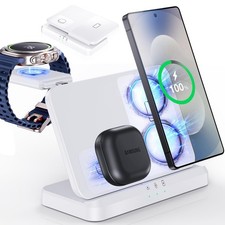 Wireless Charger for Samsung 3 in 1 Wireless Charging Station for Galaxy S2...