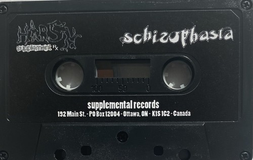 OTTAWA NOISE CRASH CASSETTE TAPE PUNK SCHIZOPHASIA HARSH SUPPLEMENT CONFUSE GAI - Bild 3 von 8