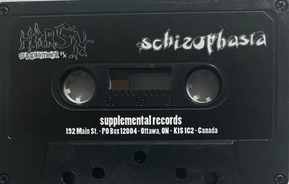 OTTAWA NOISE CRASH CASSETTE TAPE PUNK SCHIZOPHASIA HARSH SUPPLEMENT CONFUSE GAI - Image 3 of 4