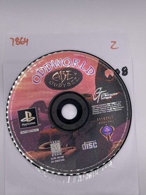 Oddworld Abes Oddysee PlayStation 1 PS1 Disc Only - No Tracking 7864