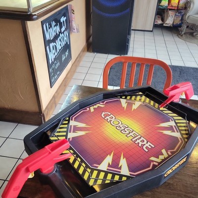 Vintage 1988 Crossfire By Milton Bradley GAME BOARD ONLY - No Targets or Balls
