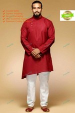 Mens Kurta Traditional Wear Cotton Ethnic Shirt Mens Kurta Shirt tunic Kurta