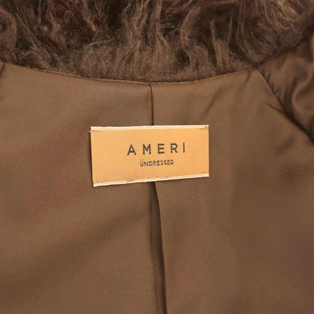 Ameri VINTAGE Feather-Like Brown Bolero Jacket Sh… - image 7