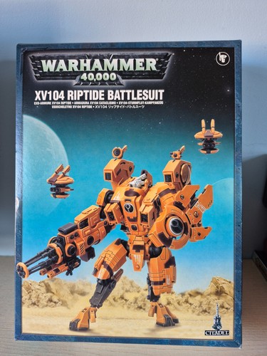 Warhammer 40k Tau Empire OLD Riptide Boxed and on sprue