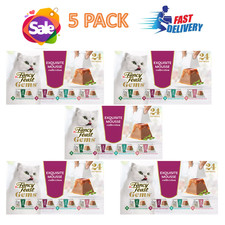 5 Pack- Fancy Feast Gems Mousse Pate Adult Wet Cat Food - Variety Pack, 12 Ct