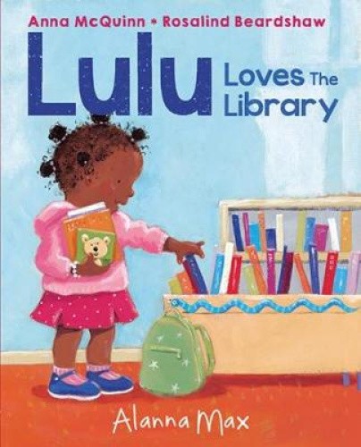 Lulu Loves the Library (Booky Girl Lulu) by Anna McQuinn [Paperback]
