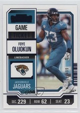 2023 Panini Contenders Blue Game Ticket 106/499 Foye Oluokun #46 0ud4