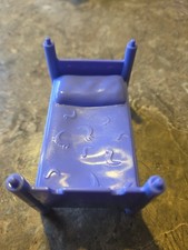Vintage 3  Purple Bed with Dinosaurs Toy Kids...