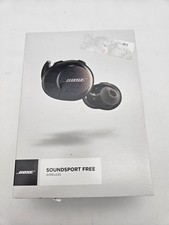 Bose Soundsport Free Wireless Earbuds W/Case Bluetooth FOR PARTS OR REPAIR 