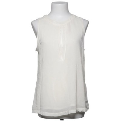Mango Basics, Top, Größe: M, Weiß, Polyester/Viskose, Einfarbig, Damen #irA