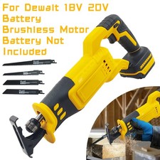 Cordless Electric Reciprocating Saw for Dewalt 18V 20V for Metal, PVC, Woods