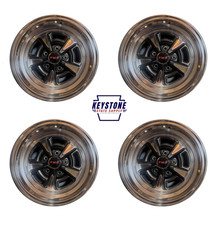 1970 1971 Pontiac Lemans Rally 2 Ii Wheels Set4 157 Highly Polished Aluminum 1970 1971 Pontiac Lemans Rally 2 Ii Wheels Set4 157 Highly Polished Aluminum