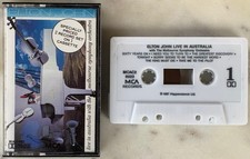 Elton John Live In Australia with the Melbourne Symphony Orchestra Cassette 1987