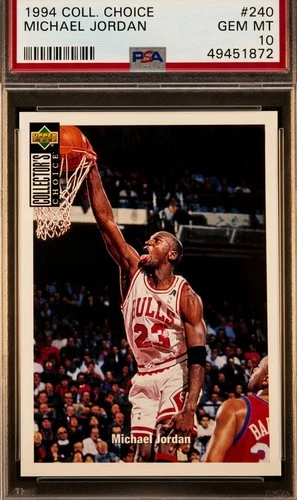 Jordan 1994 Upper Deck Jordan #240