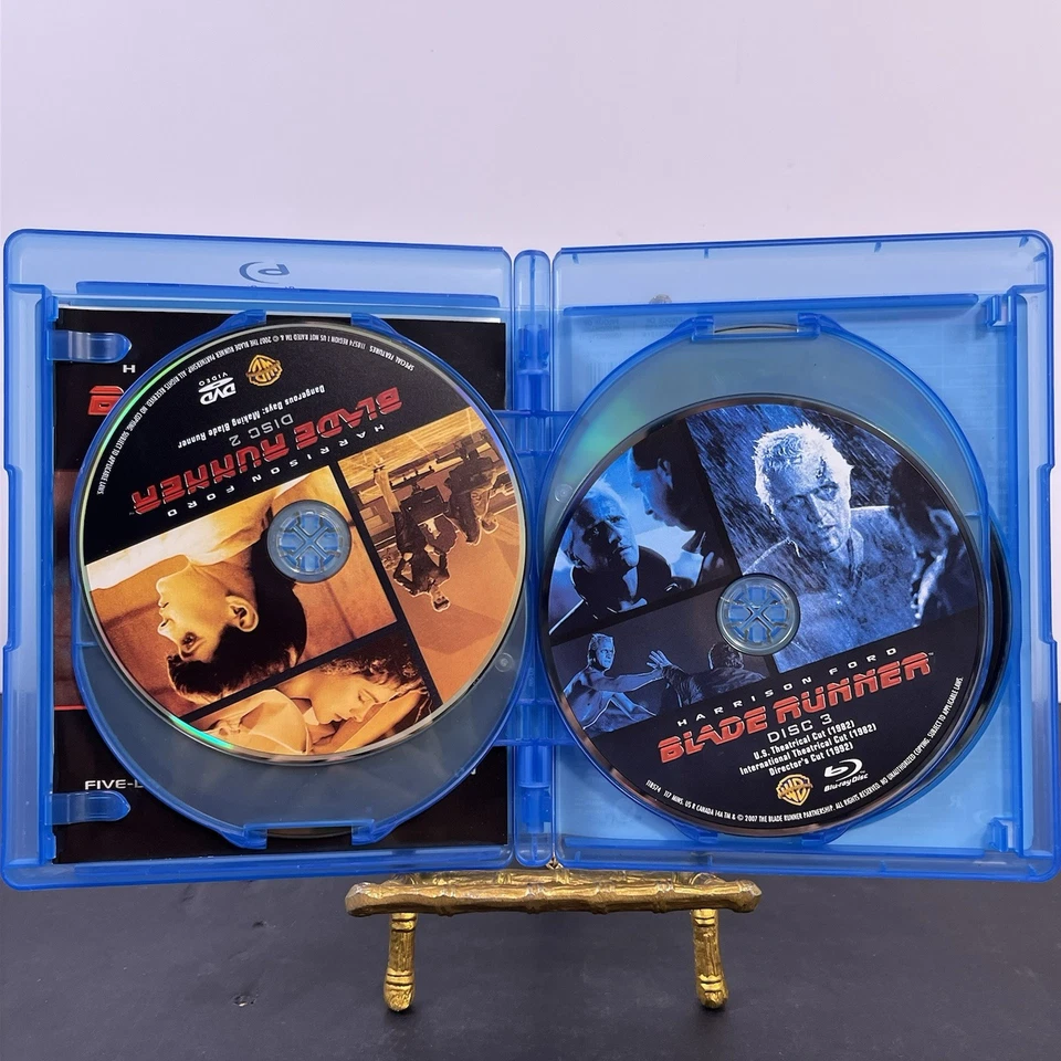 Blade Runner - The Complete Collectors Edition (Blu-ray Disc, 2007, 5-Disc Set) Foto 4 de 4