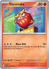Darumaka 15/94 Reverse Holo | Phantasmal Flames | Pokemon Card