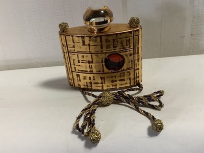 extrait de parfum opium ysl. 15 ml. vergoldete Flasche mit Feingold. limited edition.