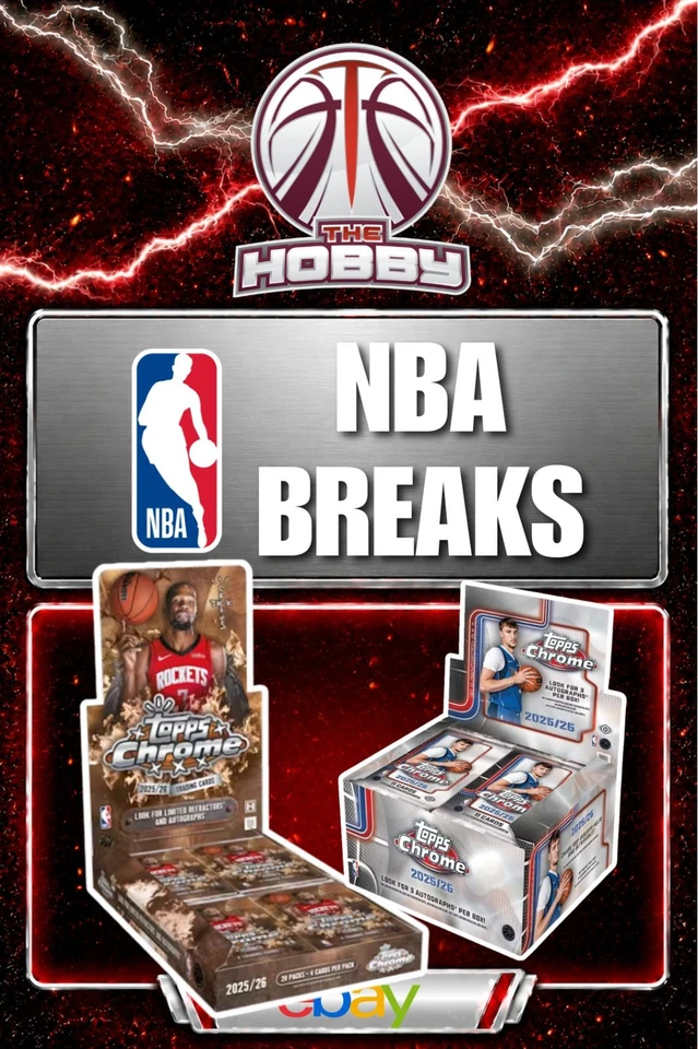 NBA BREAKS - Cactus Jack, Topps Chrome, Donruss + More! BUY SPOTS NOW BELOW