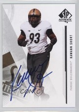 2013 SP Authentic Auto Kawann Short #75 Auto 0v1