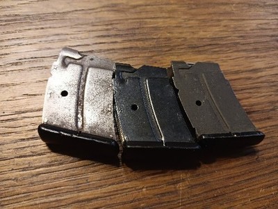 Anschutz 54/64 22lr magazine lot of three mags 5 rd