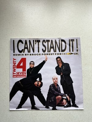 Twenty 4 Seven - I Can't Stand It. 7  vinyl. VG+