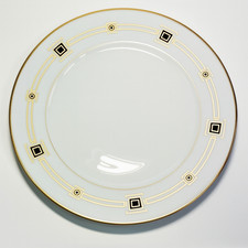 Haviland Limoges Cabochon Gold Caricatore/Piastra di Servizio, Diametro 12 1/4" Bianco